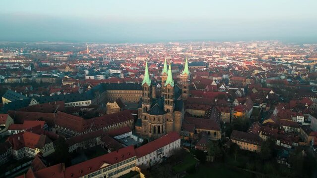 4k Drohnen vom vom Bamberg Dom