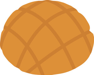 Melon Bread icon. 