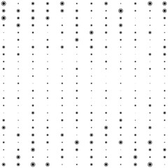 Circles halftone random pattern background. Vector illustration.