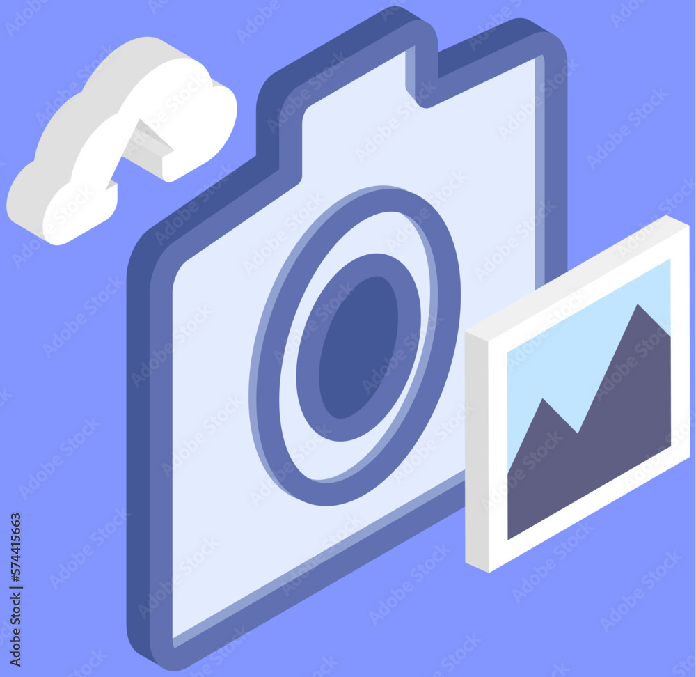 Poster photo image files and picture storage, image library mobile app online service for phone or digital 