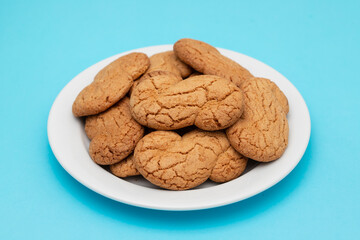 Tea cookie letter S typical in Portugal