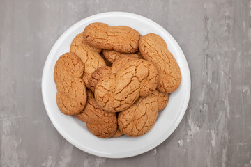 Tea cookie letter S typical in Portugal