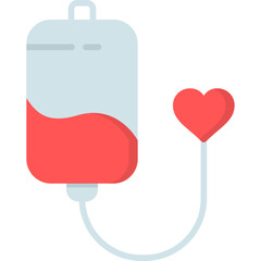 Obraz na płótnie Canvas Blood Donation Icon