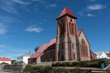 Obraz premium Falkland or Malvinas Islands