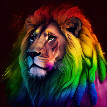 Lion Rainbow Images – Browse 7,317 Stock Photos, Vectors, and Video | Adobe  Stock