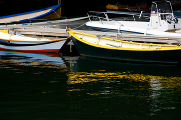 Fototapeta na wymiar Boats on the Water