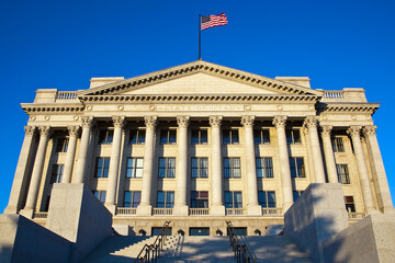 Fototapeta na wymiar Utah State Capitol