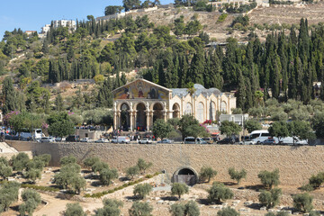 The Church of All Nations in Jerusalem.