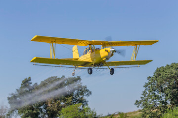 Yellow Crop Duster