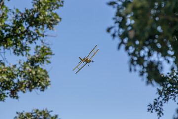 Yellow Crop Duster