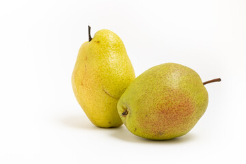 Pears isolated on a white.
