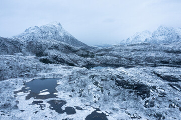 Obraz premium lofoten islands norway