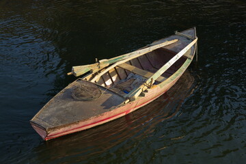 Fishing boat on Nile, Egypt, Africa
