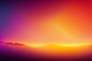 Obraz premium Hintergrundmotiv mit warmen bunten Farbtönen und Wellenbewegung, ai generativ