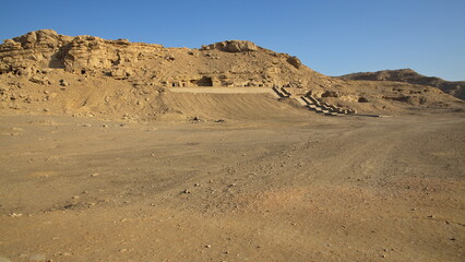 Archeological site Elkab, Egypt, Africa
