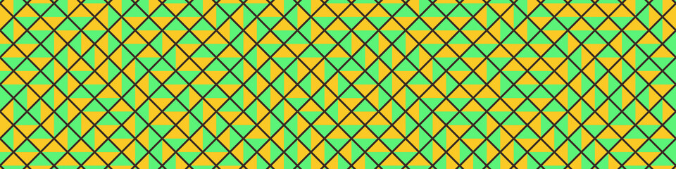 Fototapeta premium Color Rhombus tile tessellation pattern illustration