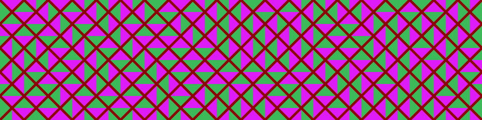 Color Rhombus tile tessellation pattern illustration
