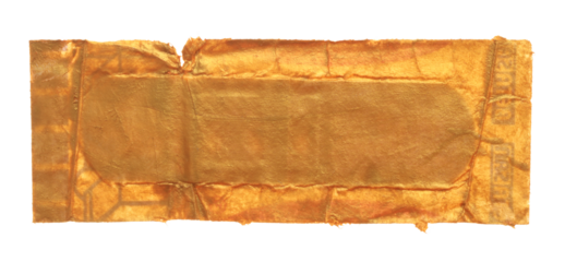 PNG Torn empty old grunge pieces texture paper on transparent copy space background.