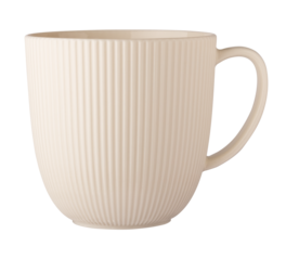 Mug or cup for tea, coffee, hot drink or water. Isolated object on a transparent background. Element for design