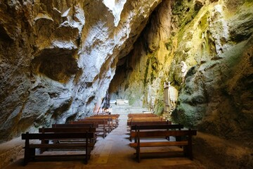 Gorges de Galamus - Ermitage Saint-Antoine, chapel