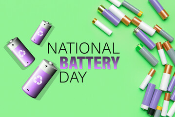 Poster for National Battery Day