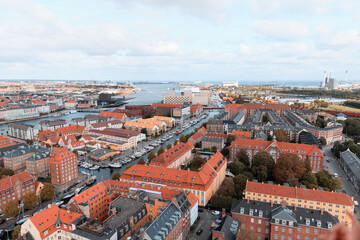 Obraz premium View over Copenhagen, Denmark