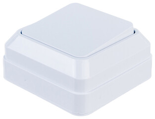 electric switch isolated on white background