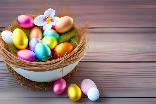 Whimsical Easter Wonderland | High-Quality Easter-Themed Images for Your Creative Design Projects