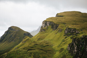 Der Quiraing auf der Isle of Skye in Schottland