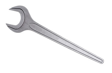 adjustable wrench isolated on white background