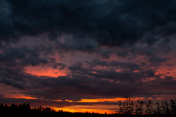 Sonnenuntergang Himmel 