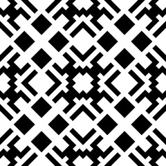 Ethnic ornament. Tribal wallpaper. Embroidery background. Ethnical folk image. Tribe motif. Ancient mosaic. Digital paper, web design, textile print, backdrop. Seamless abstract art. Vector artwork