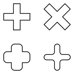 Shape Vector Line Icons