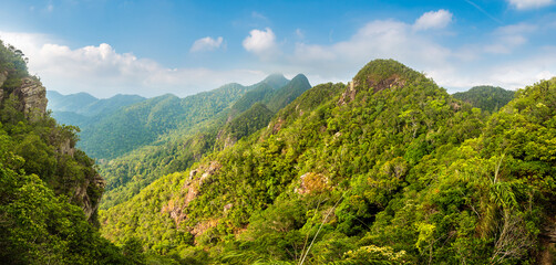 Fototapeta premium Panorama of Langkawi island