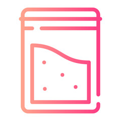 cocaine gradient icon