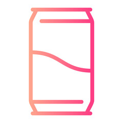 soda can gradient icon