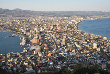 Fototapeta premium Scenic view of Hakodate, Hokkaido