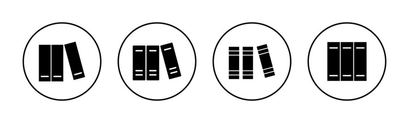 Library icon vector for web and mobile app. education sign and symbol