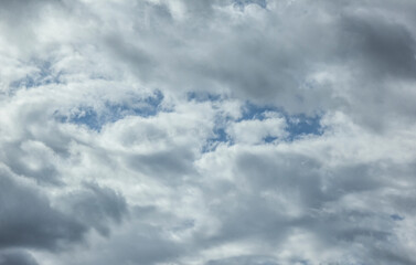 Fototapeta premium Blue sky with clouds. Background