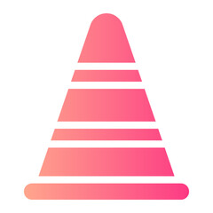 traffic cone icon 