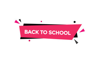 back to school button vectors.sign label speech bubble back to school
