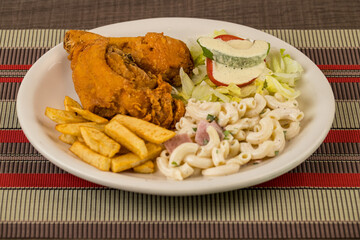 Pollo con papas