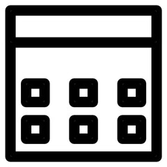 This A Minimalist Icons Outline For Your Design