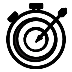 This a Bussines Icons Outline Black Style