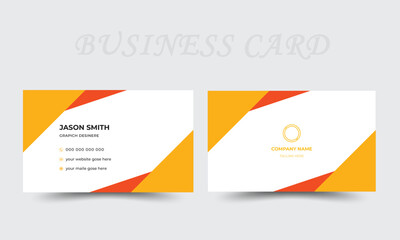  Business Card Design, Modern Business Card Template Design,double sided business card template modern and clean style,Portrait and landscape orientation
