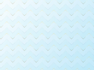 青のギザギザの背景、シェブロンストライプのおしゃれな模様
