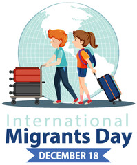 International Migrants Day Banner Design