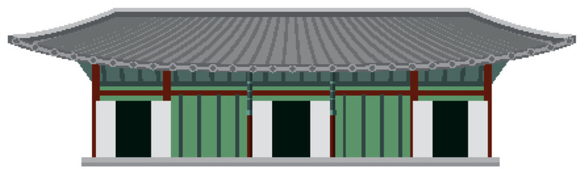 Ancient traditional Korean building