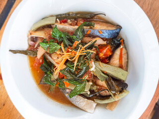tasty pompano fish stew