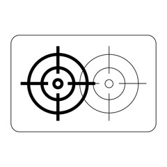 Double simple target element